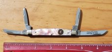 *RARE!!* HEN and ROOSTER ~ 4 Small Blade Congress ~ *Pink Ice* ~ 2001 *RARE!!* HEN and ROOSTER ~ 4 Small Blade Congress ~ *Pink Ice* ~ 2001