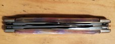 *RARE!!* HEN and ROOSTER ~ 4 Small Blade Congress ~ *Pink Ice* ~ 2001 *RARE!!* HEN and ROOSTER ~ 4 Small Blade Congress ~ *Pink Ice* ~ 2001