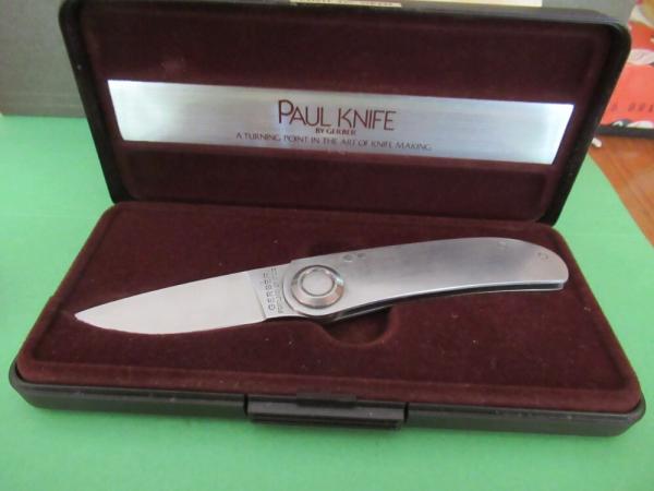 Gerber Paul Knife Model 2P Stainless 