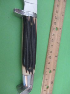 Queen Imitation Winter Botton Bone Fixed Blade Model # 75 Queen Imitation Winter Botton Bone Fixed Blade Model # 75