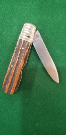 3 5/8" Venture single blade jack knife, Premium Stag, Sheffield England 3 5/8" Venture single blade jack knife, Premium Stag, Sheffield England