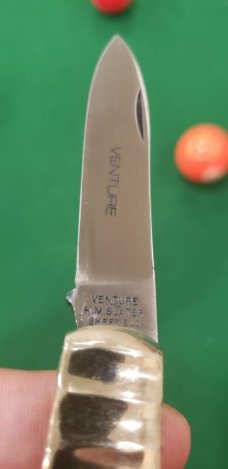 3 5/8" Venture single blade jack knife, Premium Stag, Sheffield England 3 5/8" Venture single blade jack knife, Premium Stag, Sheffield England