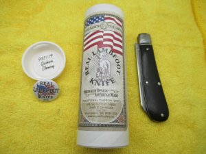 Waynorth Cutlery Real Lambfoot Knife. 933119 Charlie Campagna Special Factory Order by GEC. ....(LB)