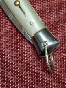 8 3/4" Very rare light green perlex Rizzuto Estileto Milano 8 3/4" Very rare light green perlex Rizzuto Estileto Milano