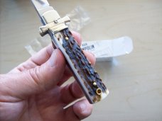 A. G. A. Campolin Dominus Lever Maltese Cross 6 Incher W/Genuine Stag/Antler NIB A. G. A. Campolin Dominus Lever Maltese Cross 6 Incher W/Genuine Stag/Antler NIB