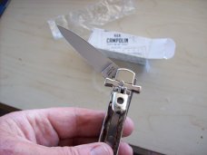 A. G. A. Campolin Dominus Lever Maltese Cross 6 Incher W/Genuine Stag/Antler NIB A. G. A. Campolin Dominus Lever Maltese Cross 6 Incher W/Genuine Stag/Antler NIB