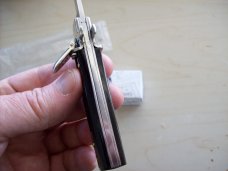 A. G. A. Campolin Dominus Lever Maltese Cross 6 Incher W/Brazilian Horn Handles NIB A. G. A. Campolin Dominus Lever Maltese Cross 6 Incher W/Brazilian Horn Handles NIB