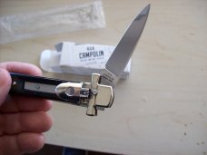 A. G. A. Campolin Dominus Lever Maltese Cross 6 Incher W/Brazilian Horn Handles NIB A. G. A. Campolin Dominus Lever Maltese Cross 6 Incher W/Brazilian Horn Handles NIB