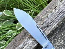 J. LLOYD SAMBAR STAG CUSTOM LARGE DOGLEG TRAPPER **EXTREMELY NICE**