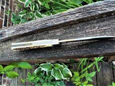 J. LLOYD SAMBAR STAG CUSTOM LARGE DOGLEG TRAPPER **EXTREMELY NICE**