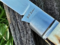 BILL BAKER SAMBAR STAG MODEL 1 FOLDER **EXTREMELY NICE** CPM 154 STEEL
