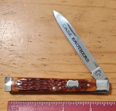 CASE BROTHERS Doctor's Knife ~ Chestnut Bone ~ 2003 ~ *Gift Tin & Leather Pouch* 6185 SS