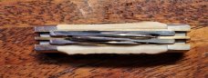 CASE BROTHERS Doctor's Knife ~ Chestnut Bone ~ 2003 ~ *Gift Tin & Leather Pouch* 6185 SS
