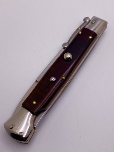 23cm / 9" Beltrame Make 90s NOS Bayonet Swing Guard Snakewood EX 23cm / 9" Beltrame Make 90s NOS Bayonet Swing Guard Snakewood EX