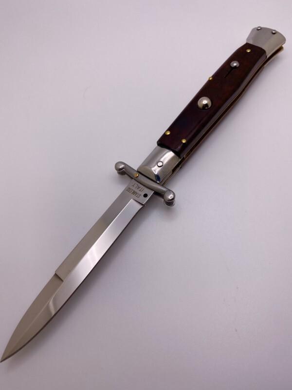 23cm / 9" Beltrame Make 90s NOS Bayonet Swing Guard Snakewood EX 23cm / 9" Beltrame Make 90s NOS Bayonet Swing Guard Snakewood EX