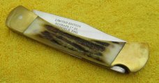 Schrade I*XL Lock back Folding Knife. Alberta Jubilee. NIB. ..............(R4)
