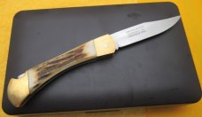 Schrade I*XL Lock back Folding Knife. Alberta Jubilee. NIB. ..............(R4)