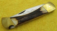 Schrade I*XL Lock back Folding Knife. Alberta Jubilee. NIB. ..............(R4)