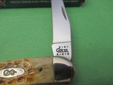 Case XX 2001 Burnt Antique Bone Texas Toothpick Pattern # 610094 SS Case XX 2001 Burnt Antique Bone Texas Toothpick Pattern # 610094 SS