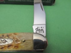 Case XX 2001 Burnt Antique Bone Texas Toothpick Pattern # 610094 SS Case XX 2001 Burnt Antique Bone Texas Toothpick Pattern # 610094 SS