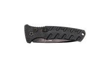 Boker Plus Strike Drop Point Automatic Knife (3.25" Black D2)