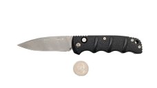 Boker Kalashnikov Dagger Automatic Knife Black (3.25" Satin D2)