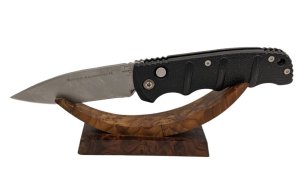 Boker Kalashnikov Dagger Automatic Knife Black (3.25" Satin D2)
