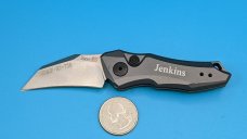 Kershaw Launch 10 Automatic Knife Gray (1.9" Stonewash) 7350