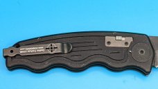 SOG-TAC Tanto Automatic Knife Black Aluminum (3.5" Black Serr) ST-04 SOG-TAC Tanto Automatic Knife Black Aluminum (3.5" Black Serr) ST-04