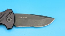 Gerber 06 Auto, Drop Point, Partially Serrated Corrosion Resistant S30v Steel Blade Automatic Knife