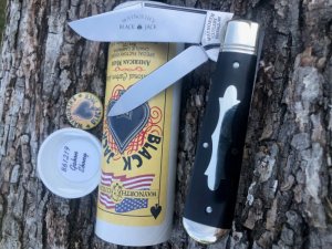 GEC 861219 WAYNORTH CUTLERY GABOON EBONY BLACK JACK 
