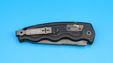 Mini SOG TAC Automatic Knife (Black Tanto Serr) ST-13! Discontinued