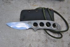 Walter Brend Neck Knife New In Box signed by Walter With Kydex Sheath Walter Brend Neck Knife New In Box signed by Walter With Kydex Sheath