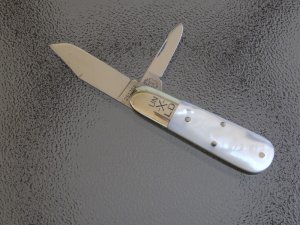 Great Eastern Cutlery (GEC) Little Barlow, model 251208; Mother of Pearl