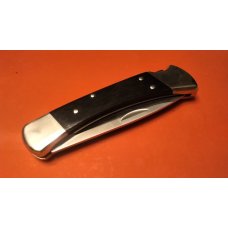Buck 110, BG-42 Drop Point Blade, Nickel Silver Bolsters, Charcoal Dymondwood Scales, 1 of 195