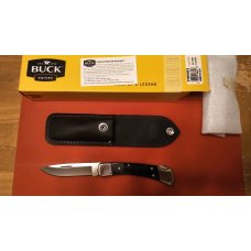 Buck 110, BG-42 Drop Point Blade, Nickel Silver Bolsters, Charcoal Dymondwood Scales, 1 of 195 Buck 110, BG-42 Drop Point Blade, Nickel Silver Bolsters, Charcoal Dymondwood Scales, 1 of 195