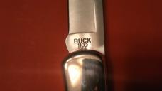 Buck 110 Folding Hunter, Nickel Silver Bolsters, Charcoal Dymondwood Scales, 1 of 300 Buck 110 Folding Hunter, Nickel Silver Bolsters, Charcoal Dymondwood Scales, 1 of 300