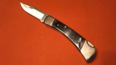 Buck 110 Folding Hunter, Nickel Silver Bolsters, Charcoal Dymondwood Scales, 1 of 300 Buck 110 Folding Hunter, Nickel Silver Bolsters, Charcoal Dymondwood Scales, 1 of 300