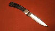 Buck 110 Folding Hunter, Nickel Silver Bolsters, Charcoal Dymondwood Scales, 1 of 300 Buck 110 Folding Hunter, Nickel Silver Bolsters, Charcoal Dymondwood Scales, 1 of 300