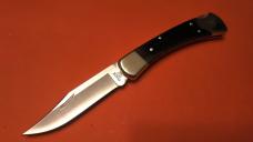 Buck 110 Folding Hunter, Nickel Silver Bolsters, Charcoal Dymondwood Scales, 1 of 300 Buck 110 Folding Hunter, Nickel Silver Bolsters, Charcoal Dymondwood Scales, 1 of 300