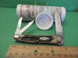 Great Eastern 2015 Grinling Natural Stag Whittler Pattern # 381315  Serial # 24 of 53