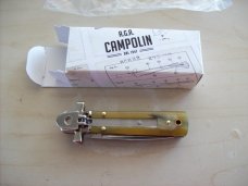 A. G. A. Campolin Dominus Lever Maltese Cross 6 Incher W/Brazilian Horn Handles NIB A. G. A. Campolin Dominus Lever Maltese Cross 6 Incher W/Brazilian Horn Handles NIB