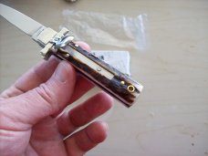A. G. A. Campolin Dominus Lever Maltese Cross 6 Incher W/Genuine Stag/Antler NIB A. G. A. Campolin Dominus Lever Maltese Cross 6 Incher W/Genuine Stag/Antler NIB