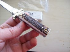 A. G. A. Campolin Dominus Lever Maltese Cross 6 Incher W/Genuine Stag/Antler NIB A. G. A. Campolin Dominus Lever Maltese Cross 6 Incher W/Genuine Stag/Antler NIB