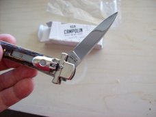 A. G. A. Campolin Dominus Lever Maltese Cross 6 Incher W/Genuine Stag/Antler NIB A. G. A. Campolin Dominus Lever Maltese Cross 6 Incher W/Genuine Stag/Antler NIB