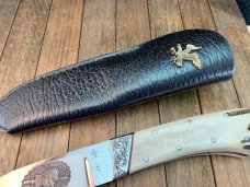 Custom Fixed Blade by Harry Mendenhall 1986 Stag Custom Fixed Blade by Harry Mendenhall 1986 Stag