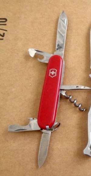 Vintage Victorinox "Spartan" Swiss Army Folding-Blade Pocket Knife
