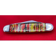 Vintage GAMBLE STORES 3-Blade Equal End Cattle Knife c1930’s-1950’s Vertical Christmas Tree Scales Vintage GAMBLE STORES 3-Blade Equal End Cattle Knife c1930’s-1950’s Vertical Christmas Tree Scales