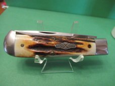 Great Eastern 2008 Burnt Stag Scout Liner Lock Trapper Pattern # 735108ECL