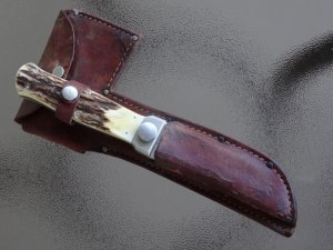 Rare Kabar Stag Knife + Axe Combo